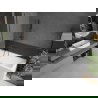 Mexen Next vonios ekrano pertvara 1-duris 50 x 150 cm, matinė, šukuota tamsiai pilka - 895-050-000-00-30-66