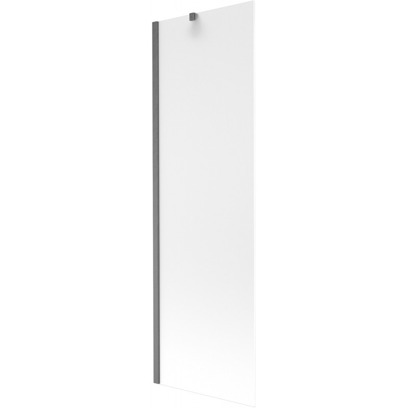 Mexen Next vonios kambario pertvara 1-durų 60 x 150 cm, matinė, šepetėliu poliruota gun gray - 895-060-000-00-30-66