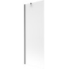 Mexen Next vonios ekranas, vienos dalies 70 x 150 cm, matinė, šepečiu dengta pilka - 895-070-000-00-30-66