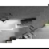 Mexen Next vonios pertvara 1 sparno 80 x 150 cm, matinė, šlifuota patrankos pilkumo - 895-080-000-00-30-66