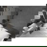 Mexen Next vonios ekranas 1 sparno 50 x 150 cm, matinė, gun metal - 895-050-000-00-30-95