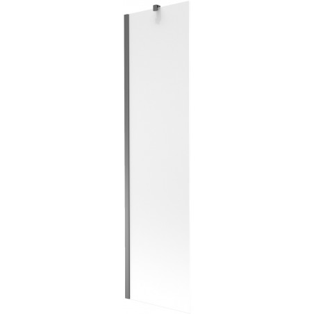 Mexen Next vonios ekranas 1 sparno 50 x 150 cm, matinė, gun metal - 895-050-000-00-30-95