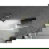 Mexen Next vienašonis vonios ekranas 90 x 150 cm, skaidrus, auksinis šlifuotas - 895-090-000-00-00-55
