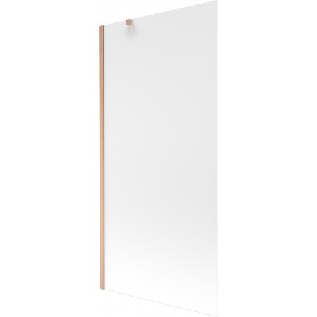 Mexen Next vonios pertvara, 1 sparnas, 90 x 150 cm, matinis, šlifuotas varis - 895-090-000-00-30-65