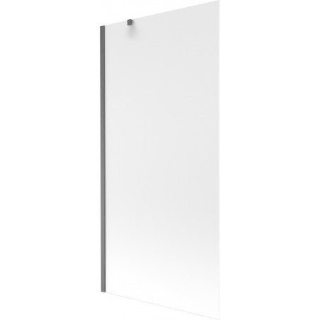 Mexen Next vonios ekrano 1-sparnas 90 x 150 cm, matinis, šešėlinė pilka poliruota - 895-090-000-00-30-66