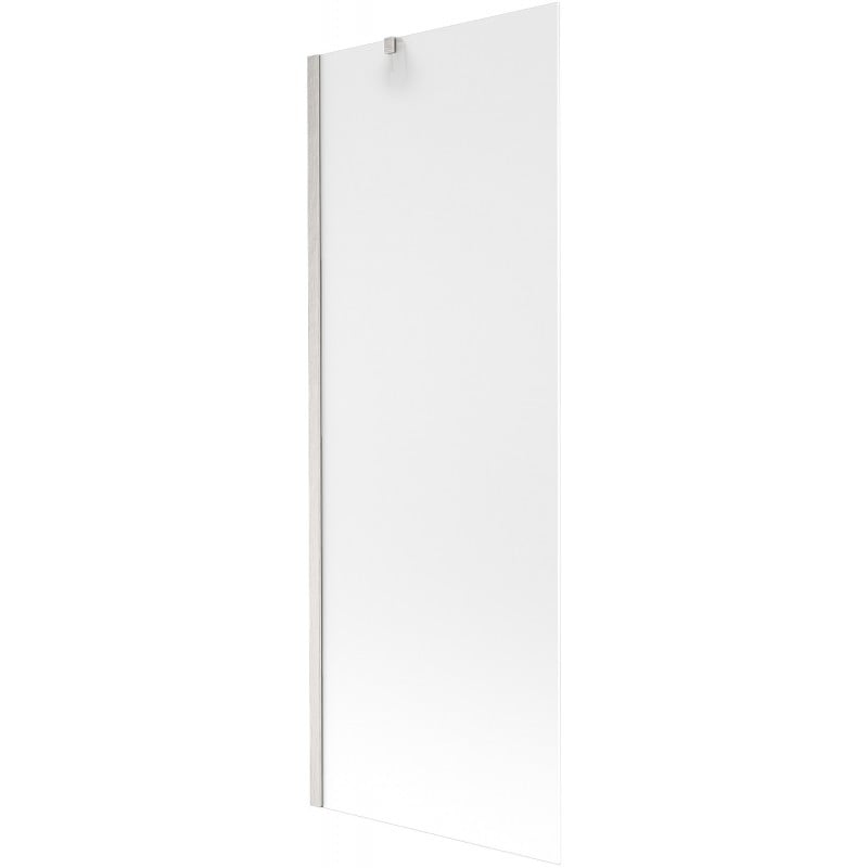 Mexen Next vonios ekrano durys 1 sparno 70 x 150 cm, matinės, šlifuotas nikelis - 895-070-000-00-30-97