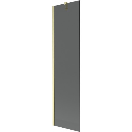 Mexen Next vonios pertvara 1-duris 50 x 150 cm, grafitas, šlifuotas auksinis - 895-050-000-00-40-55