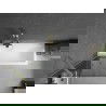 Mexen Next vonios pertvara 1-panelis 70 x 150 cm, grafitas, auksinė matinta - 895-070-000-00-40-55