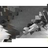 Mexen Next vonios ekrano plokštė, 1-duris, 60 x 150 cm, grafitas, gun metal - 895-060-000-00-40-95