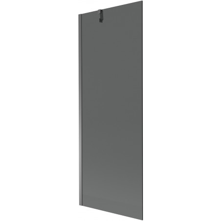Mexen Next vonios skydas 1-durys 70 x 150 cm, grafitas, ginklų metalo - 895-070-000-00-40-95