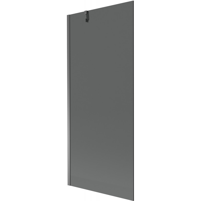 Mexen Next vonios sienelė, 1-durų, 80 x 150 cm, grafito, gun metal - 895-080-000-00-40-95