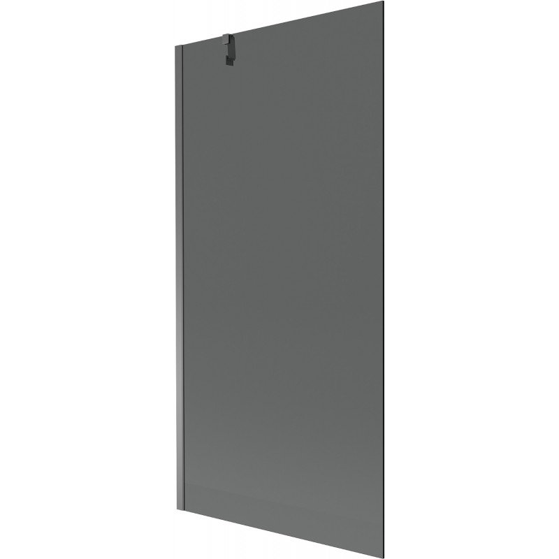 Mexen Next vonios ekranas 1-durų 90 x 150 cm, grafitas, gun metal - 895-090-000-00-40-95