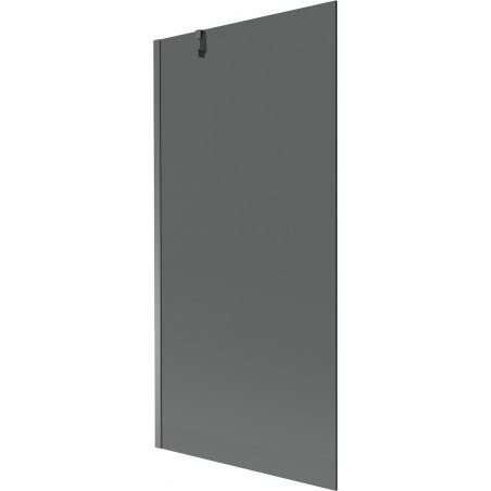 Mexen Next vonios ekranas 1-durų 90 x 150 cm, grafitas, gun metal - 895-090-000-00-40-95