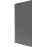 Mexen Next vonios ekranas 1-durų 90 x 150 cm, grafitas, gun metal - 895-090-000-00-40-95