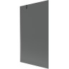 Mexen Next vienos dalies vonios ekranas 100 x 150 cm, grafitas, ginklų metalas - 895-100-000-00-40-95