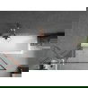 Mexen Next vonios pertvara 1-durų 90 x 150 cm, juodas raštas, šlifuotas varis - 895-090-000-00-70-65