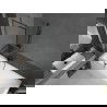 Mexen Next vienos dalies vonios pertvara 60 x 150 cm, juodas raštas, ginklų metalo - 895-060-000-00-70-95
