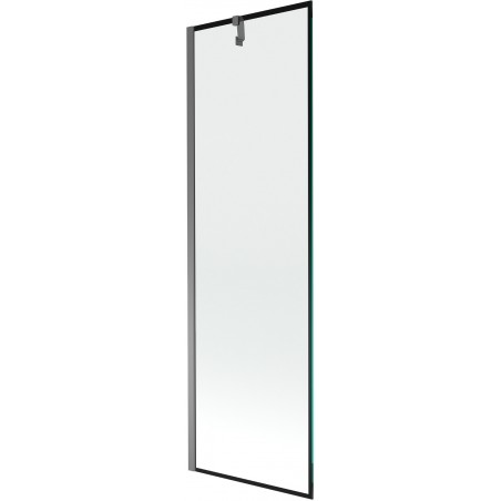 Mexen Next vonios pertvara 1-duris 60 x 150 cm, juodas rėmelis, gun metal - 895-060-000-00-70-95