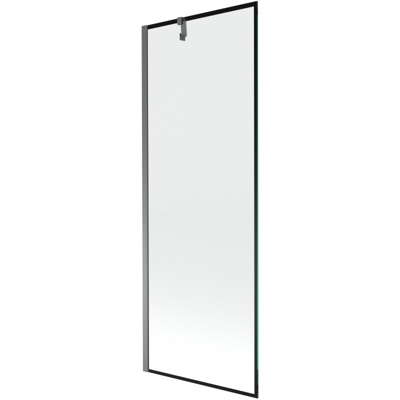 Mexen Next vonios pertvara 1-durų 70 x 150 cm, juodas raštas, gun metal - 895-070-000-00-70-95