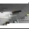 Mexen Next vonios pertvara 1-duris 80 x 150 cm, juodas raštas, auksinis šlifuotas - 895-080-000-00-77-55