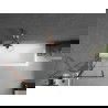 Mexen Next vonios dušo sienelė 1-sparnių 60 x 150 cm, juodas raštas, šlifuota varis - 895-060-000-00-77-65