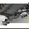 Mexen Next vonios ekrano 1-durų 80 x 150 cm, juodas raštas, gun gray šlifuotas - 895-080-000-00-77-66