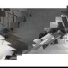 Mexen Next vonios sienelė 1-durė 50 x 150 cm, juodas raštas, šautuvo metalas - 895-050-000-00-77-95