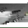 Mexen Next vonios ekranas, 1-durų 70 x 150 cm, juodas raštas, Gun Metal - 895-070-000-00-77-95