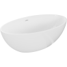 Mexen Nike laisvai pastatoma vonia 175 x 100 cm, balta, baltas perteklius - 54071751000-20