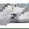 Mexen Nike laisvai stovinti vonia 175 x 100 cm, balta, šlifuota auksinė - 54071751000-55