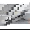 Mexen Nike laisvai stovinti vonia 175 x 100 cm, balta, šlifuota auksinė - 54071751000-55