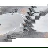 Mexen Nike laisvai stovinti vonia 175 x 100 cm, balta, rožinė auksinė - 54071751000-60