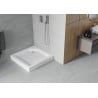 Mexen Rio kvadratinis padėklas 90 x 90 cm, baltas - 45109090