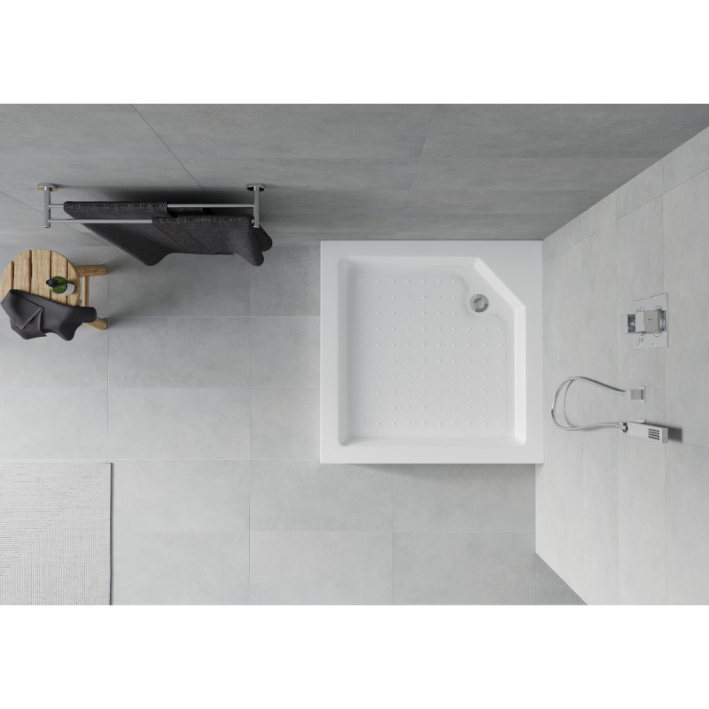 Mexen Rio kvadratinis dušo padėklas 90 x 90 cm, baltas - 45109090