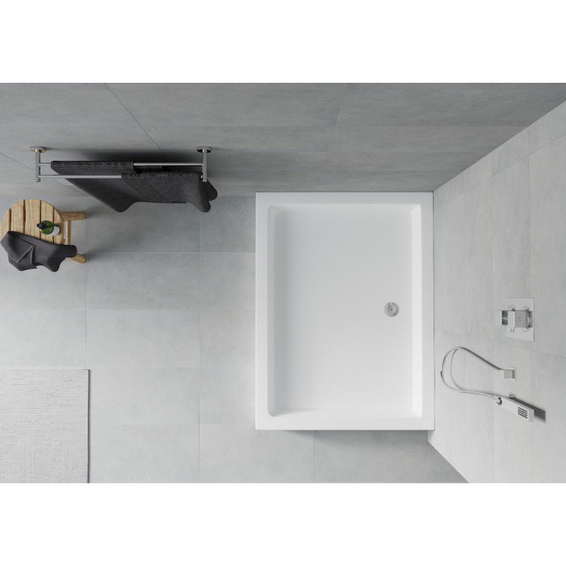 Mexen Rio stačiakampė dušo padėklas 120 x 80 cm, baltas - 45108012