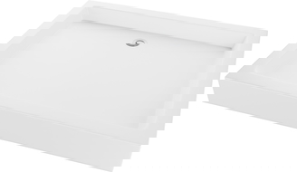 Mexen Rio Stačiakampė dušo plokštė 120 x 90 cm, balta - 45109012
