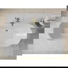 Mexen Roxy vonia laisva 180 x 85 cm, balta, aukso perpildymas - 51201808500-50