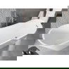 Mexen Alta laisvai stovinti vonia 170 x 75 cm, balta, chromo perteklius - 52141707500-01
