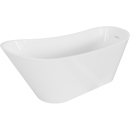 Mexen Alta vonios tubas laisvas 170 x 75 cm, balta, balta perpildymo anga - 52141707500-20