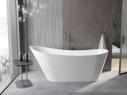 Mexen Alta laisvai pastatoma vonia 170 x 75 cm, balta, gun metal perpildymo sistema - 52141707500-95