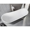 Mexen Alta freestanding vonia 170 x 75 cm, balta/juoda, balta pertrauka - 52141707575-20