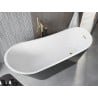 Mexen Alta laisvojo stovėjimo vonia 170 x 75 cm, balta/juoda, auksinis perpildymas - 52141707575-50