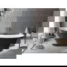 Mexen Alta laisvosios vonios 170 x 75 cm, balta/juoda, gun gray šlifuota - 52141707575-66