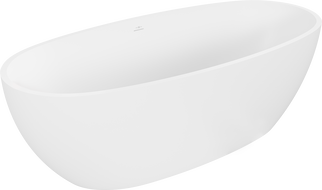 Mexen Torino laisvai pastatoma vonia iš konglomerato 175 x 78 cm, balta matinė - 57271757800