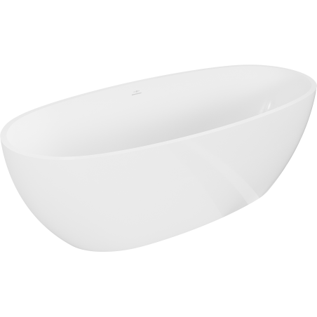 Mexen Torino laisvai pastatoma konglomerato vonia 175 x 78 cm, balta blizgi - 57271757810