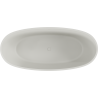 Mexen Torino laisvai pastatoma vonia iš konglomerato 175 x 78 cm, betono matinė - 57271757861