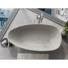 Mexen Imola laisvai pastatoma vonia iš konglomerato 170 x 88 cm, matinis betonas - 57281708561