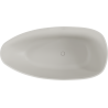 Mexen Imola laisvai pastatoma vonia iš konglomerato 170 x 88 cm, matinis betonas - 57281708561