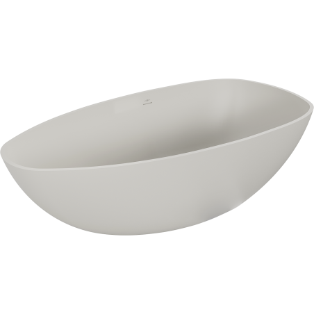 Mexen Imola laisvai pastatoma vonia iš konglomerato 170 x 88 cm, matinis betonas - 57281708561