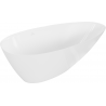 Mexen Milano laisvai stovinti vonia iš konglomerato 150 x 82 cm, balta blizgi - 57301508510